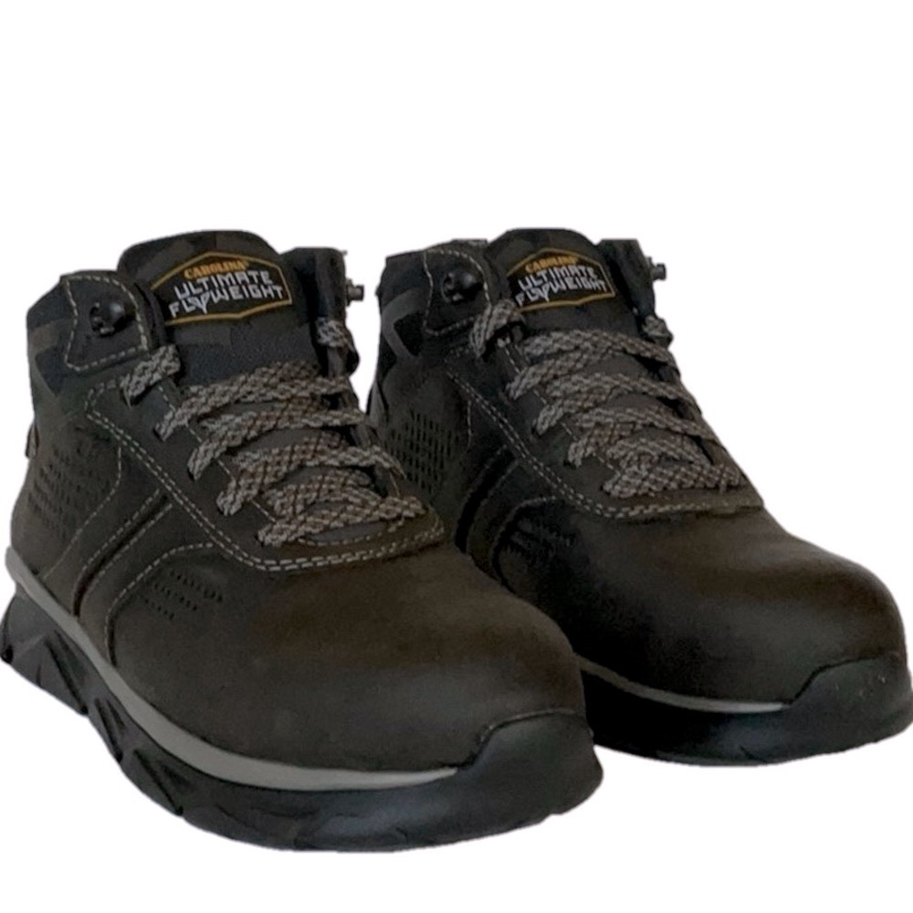 NEW CAROLINA Men's Black Leather Shoes